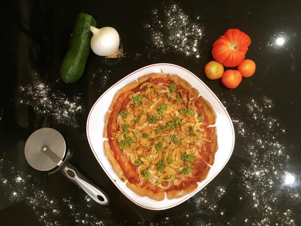 PIZZA VEGANA Y SIN GLUTEN