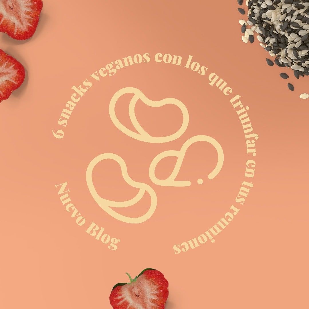 6 snacks veganos con los que triunfarás en tus reuniones.