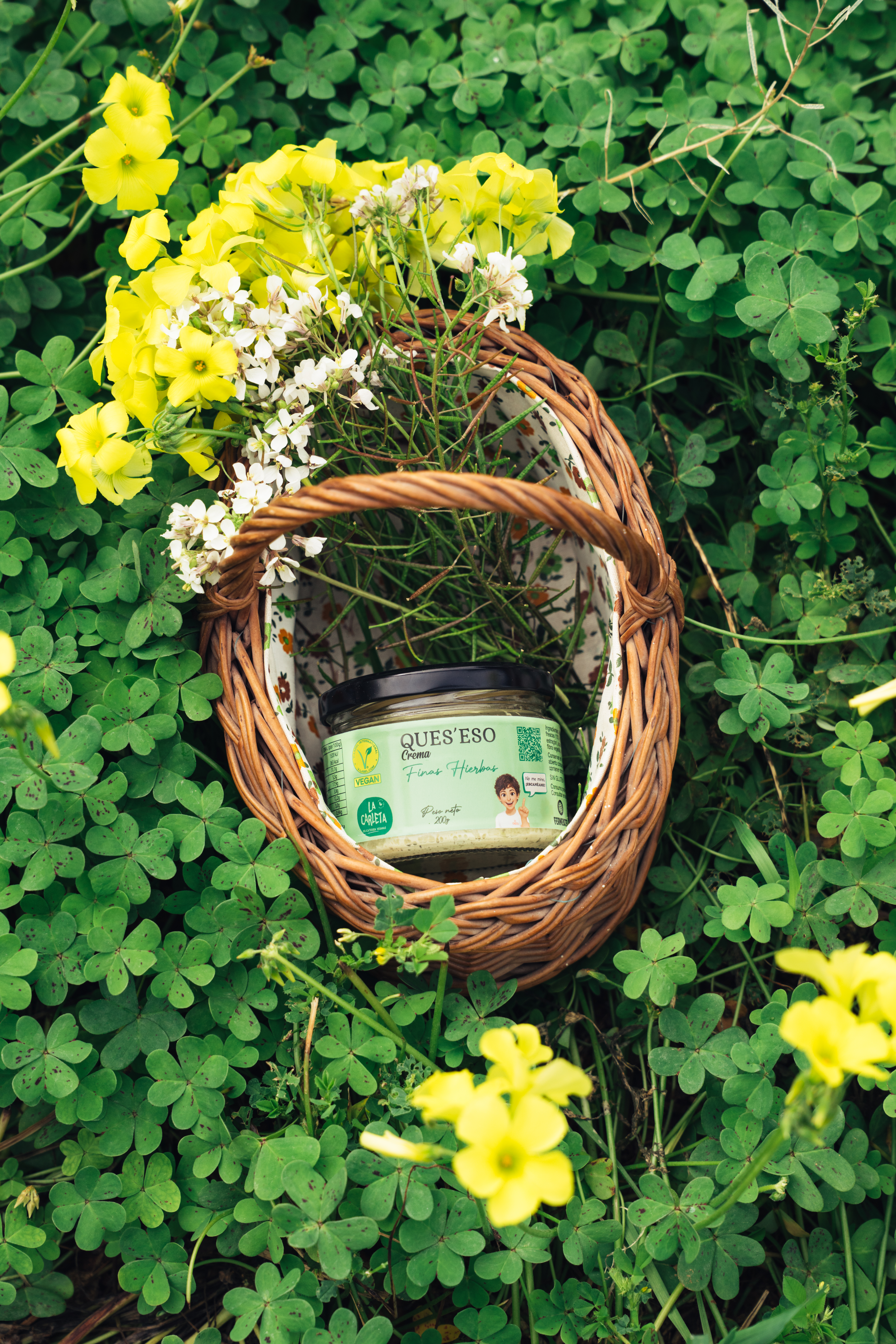 Ques'eso Crema Vegano FINAS HIERBAS - Imagen 2
